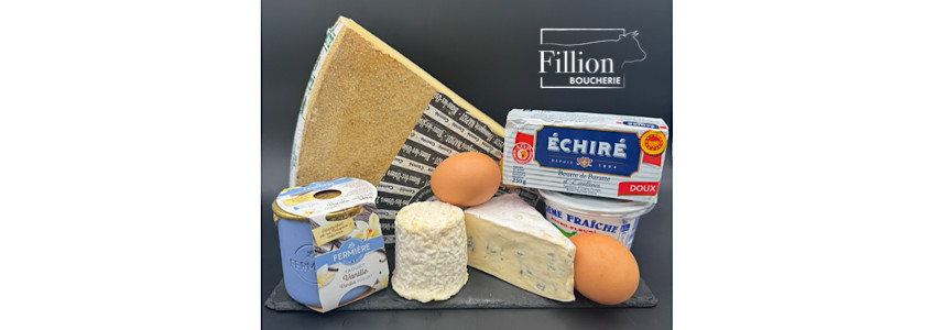 Fromages et crèmerie 