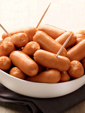 Mini saucisses de Francfort 