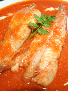 Filet de lotte à l’armoricaine 