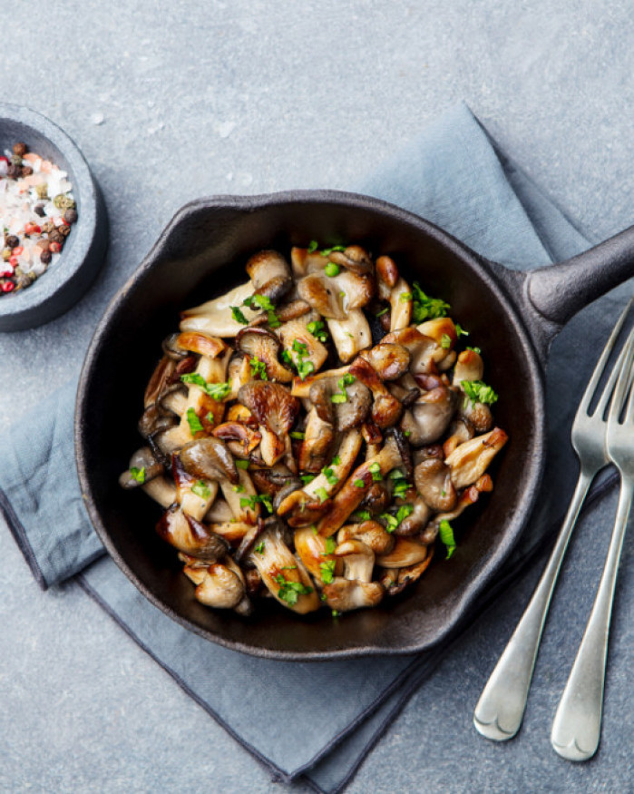 Poêlée aux 5 champignons 