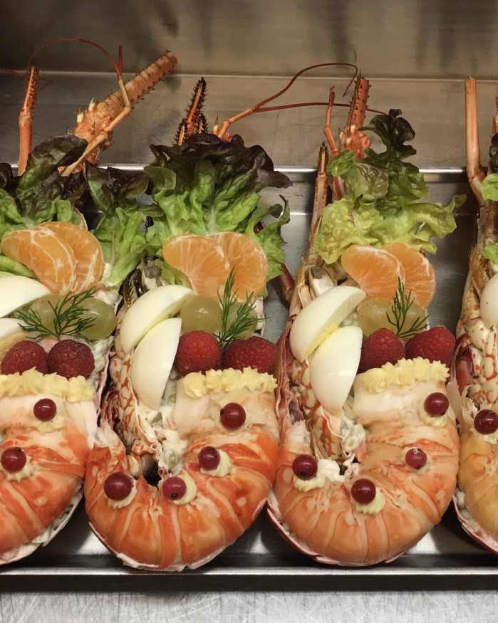 1/2 langoustes à la parisienne 