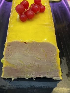 Pain de foie gras de canard maison 