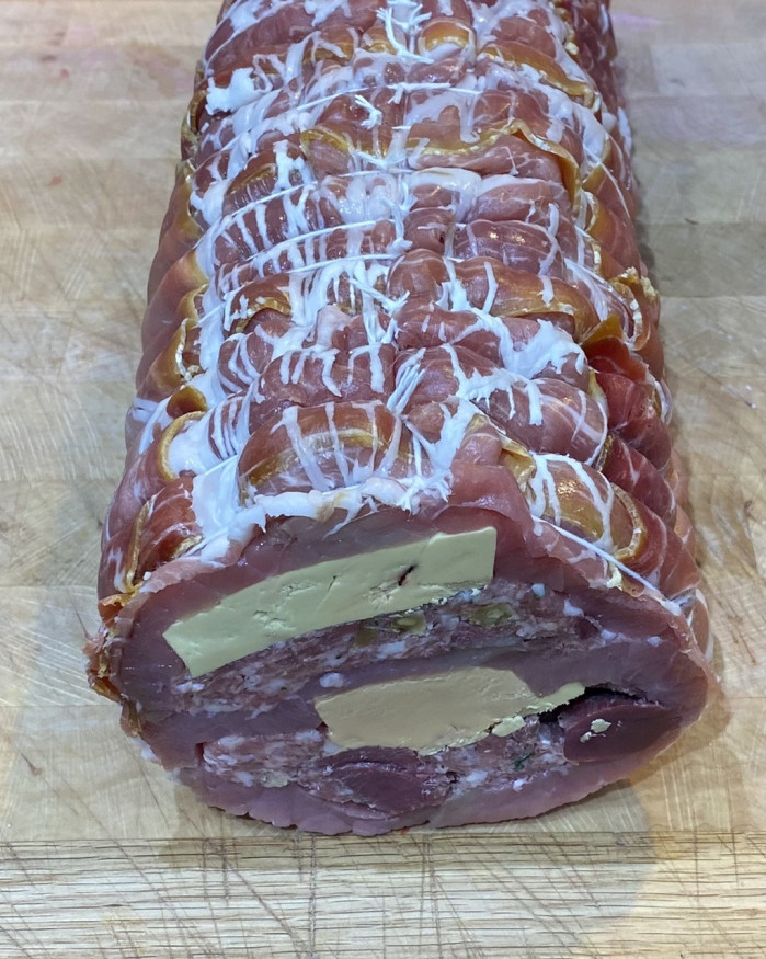 Roti de veau périgourdin 