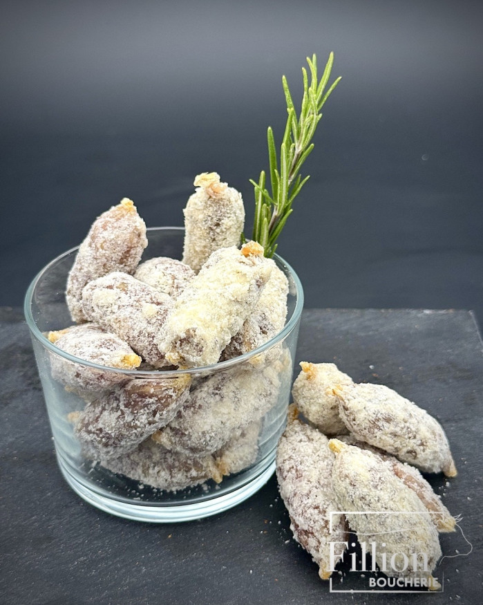 Mini saucissons au parmesan