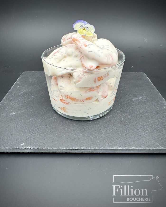 Gambas a l'aneth 
