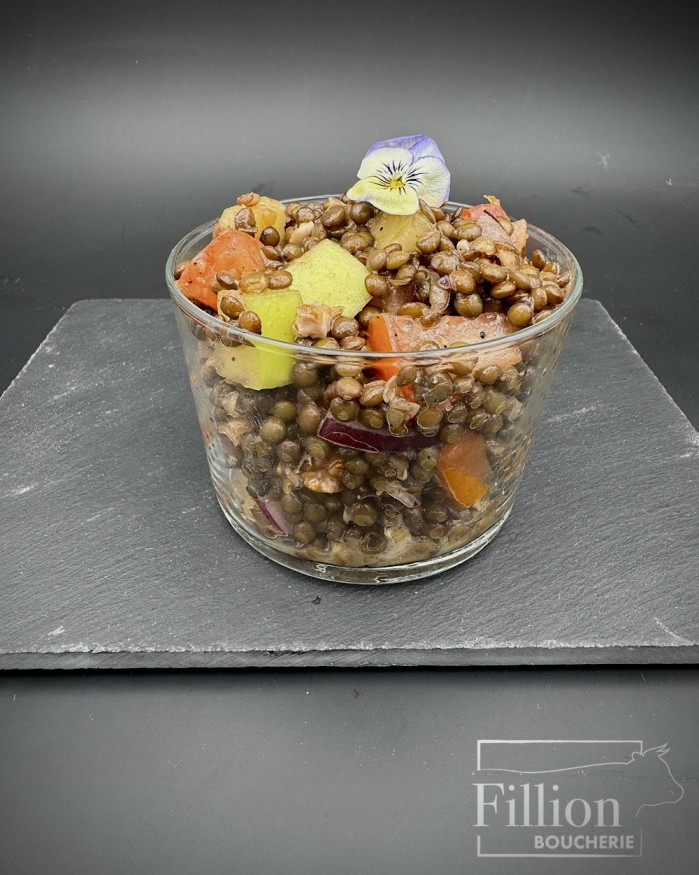 Salade de lentilles 