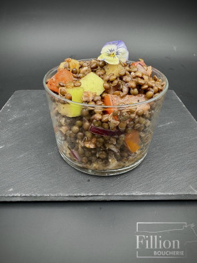 Salade de lentilles 