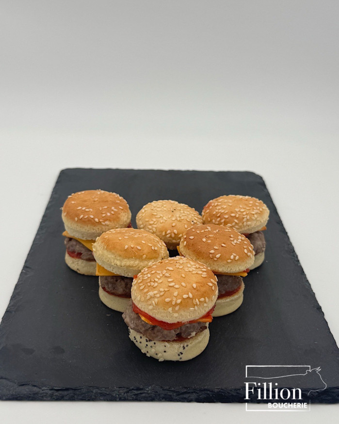 Mini burger x 6