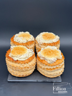 Vol au vent aux ris de veau 