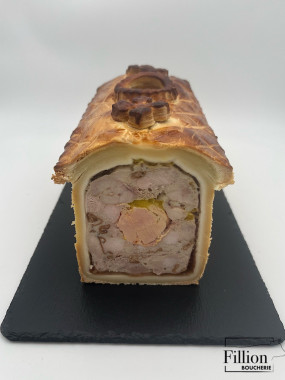 Pâté croûte morilles  foie gras ris de veau